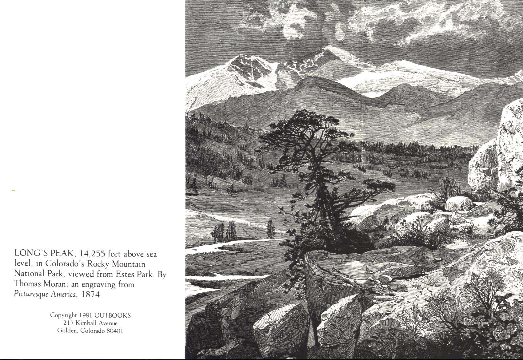 Longs Peak notecard